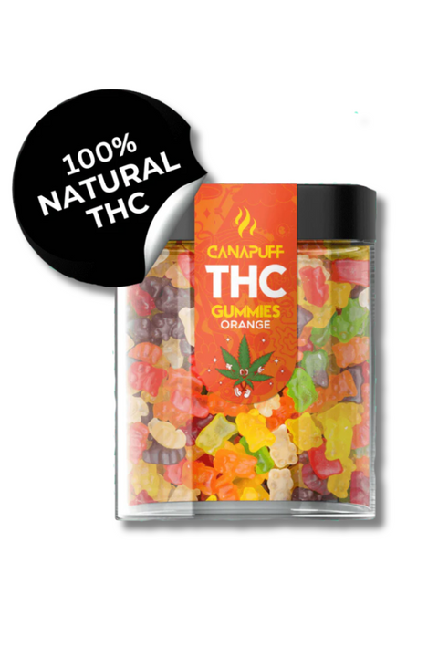 50 Stk THC Gummibärchen – Orange (10 mg THC pro Stück)