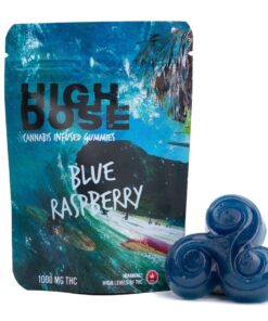 Hochdosiert – Blaue Himbeergummis