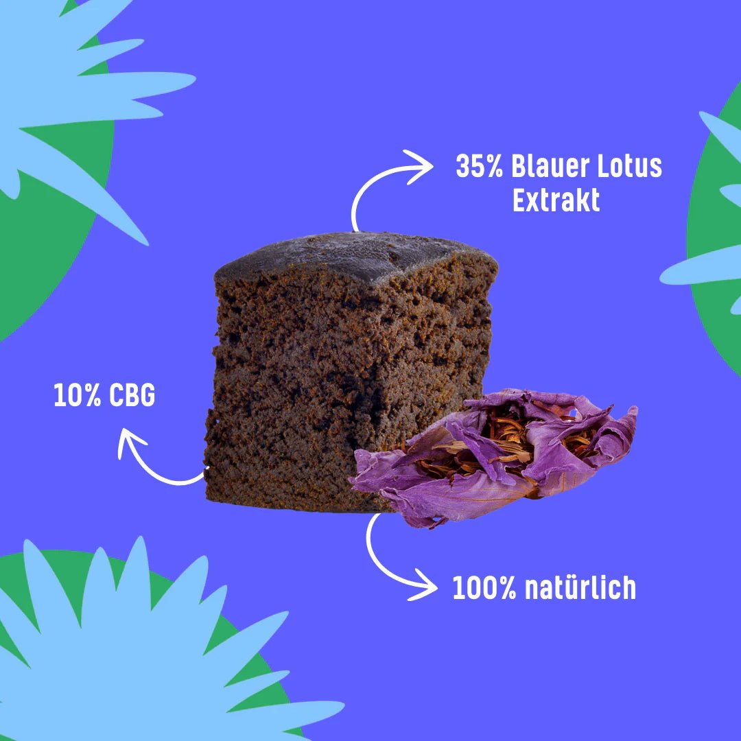 Blauer Lotus Hasch 🍫🪷